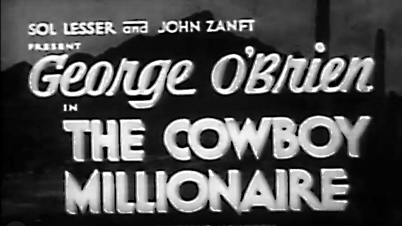 Public Domain Movie The Cowboy Millionaire
