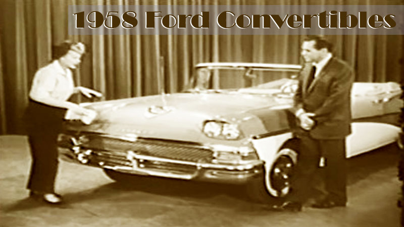 1958 Ford Convertibles
