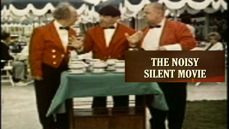 The New Three Stooges The Noisy Silent Movie