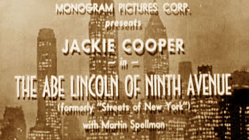 Abe Lincoln of the Ninth Avenue