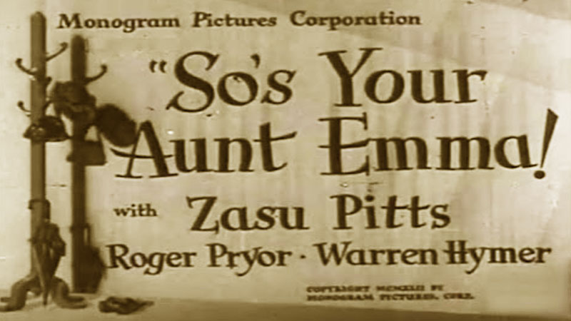So's Your Aunt Emma