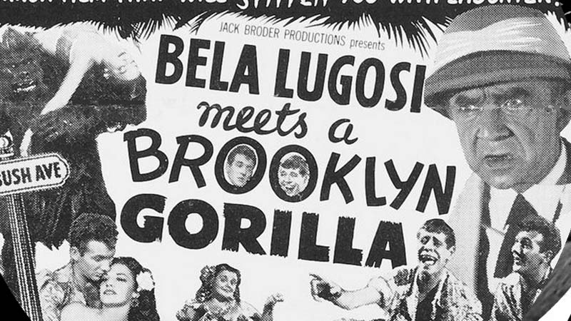 Public Domain Movie Bela Lugosi Meets a Brooklyn Gorilla