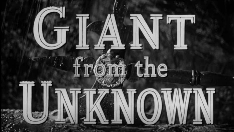 Public Domain Movie Giant From The Unknown       1958  unknown