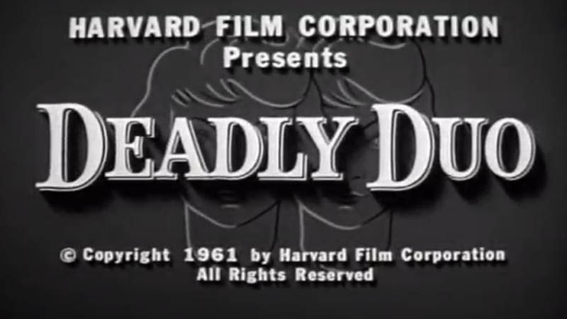 Public Domain Movie Deadly Duo (1959)