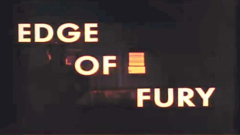Public Domain Movie Edge of Fury