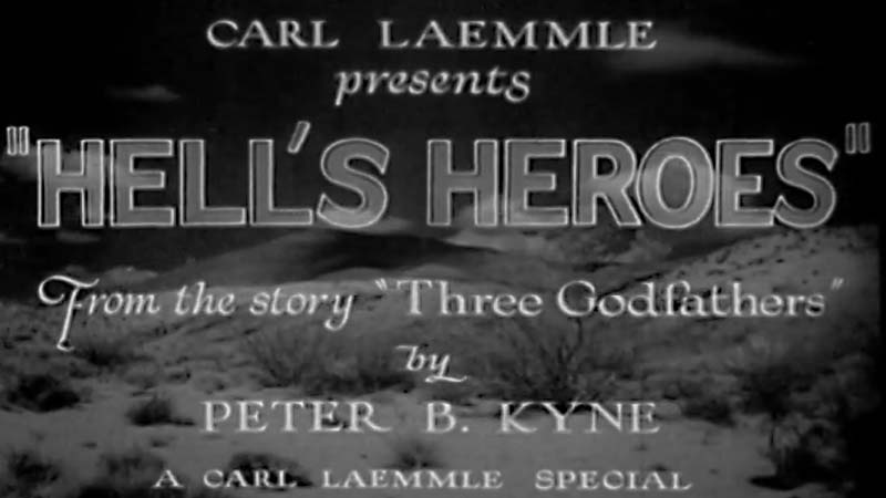 Digital Drive-In Public Domain Movie Hell's Heroes (1929)