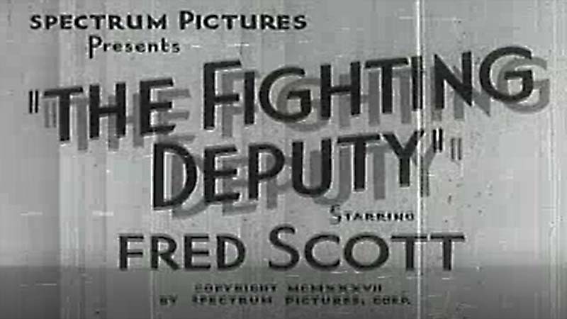 Public Domain Movie Fighting Deputy