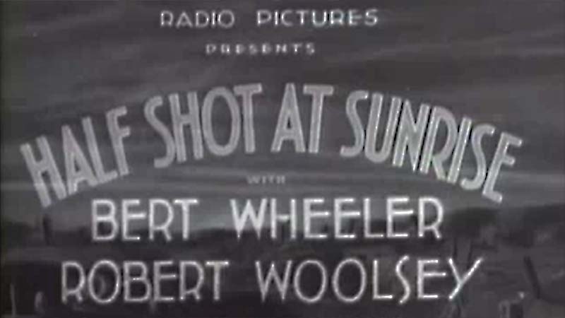 Public Domain Movie Half Shot at Sunrise